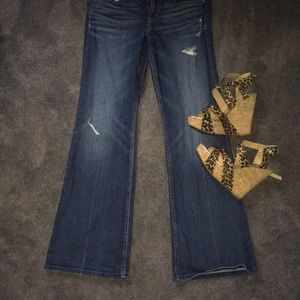 NWOT American Eagle 🦅 Hipster Flare Jeans
